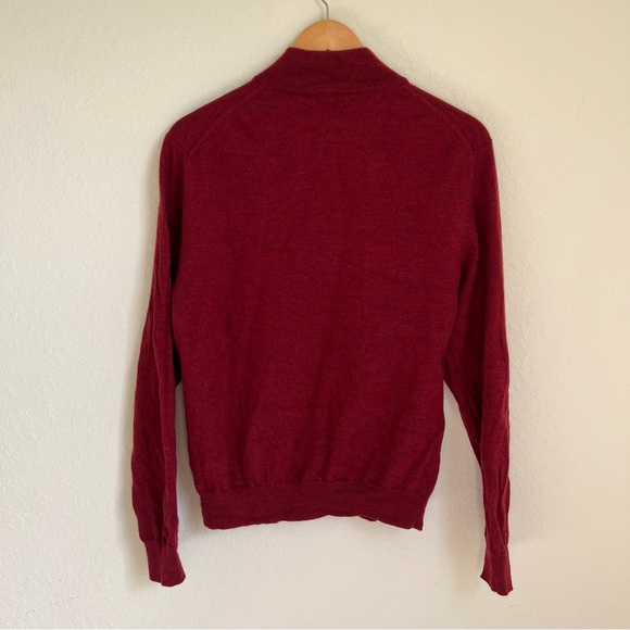 Italian Merino wool quarter zip sweater - Picture 6 of 6